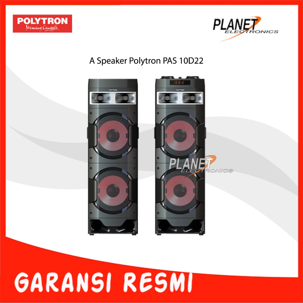 Jual Speaker Aktif Polytron Bluetooth Karaoke 10 Inch Pas 10d22 10df22