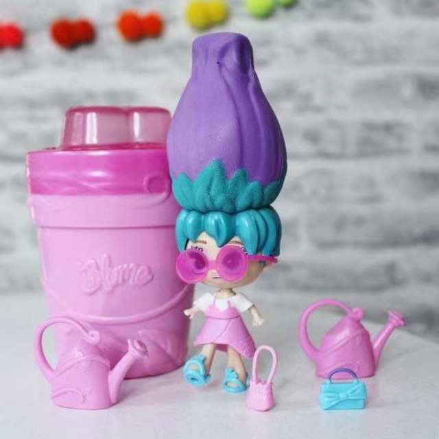 Jual Blume Dolls Surprise Add Water and See Who Grows Squishy hair