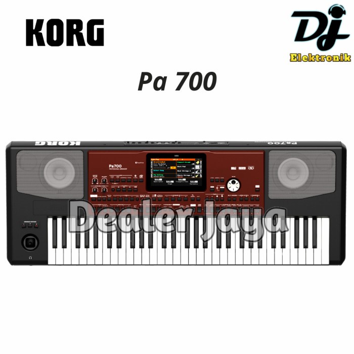 Jual Keyboard Arranger Korg Pa 700 / Pa700 - 61 Key | Shopee Indonesia