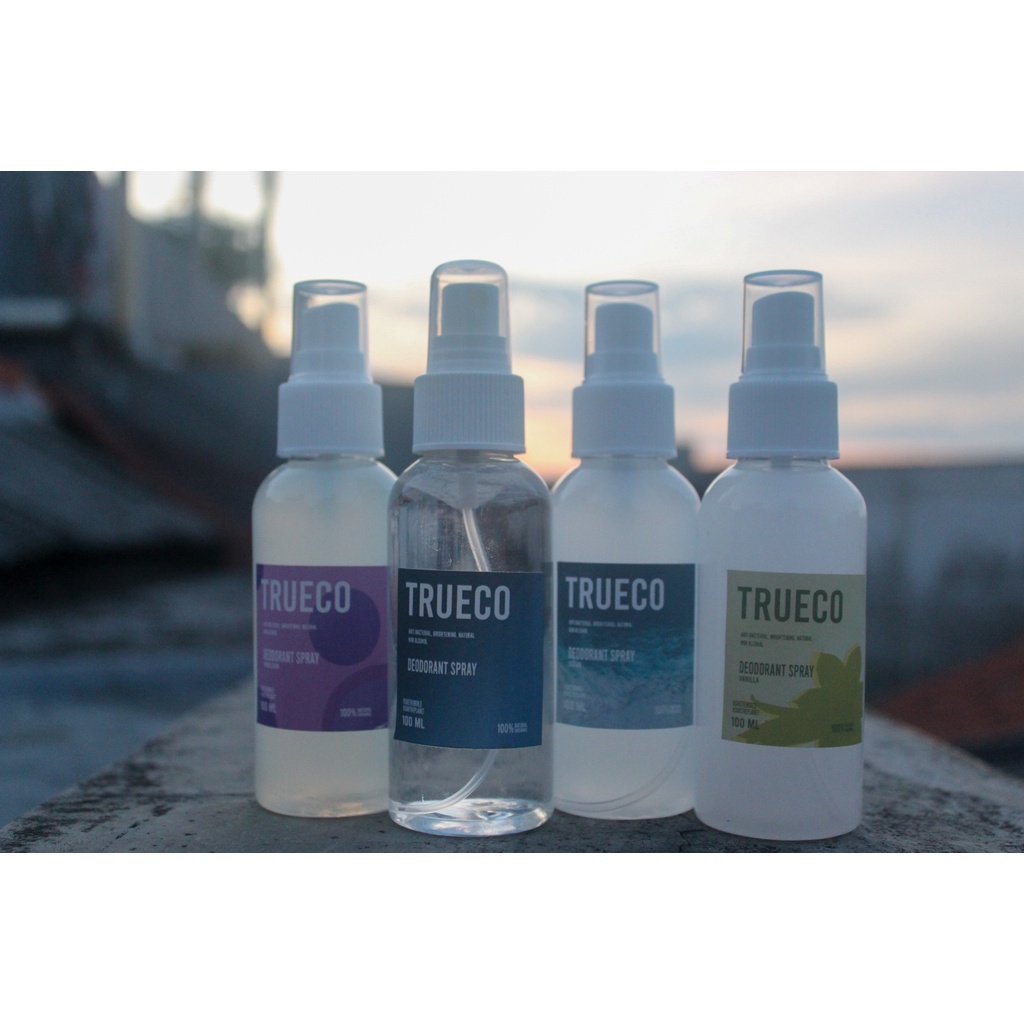 Jual TRUECO Deodorant Spray / Tawas Spray Deo 100ml | Shopee Indonesia