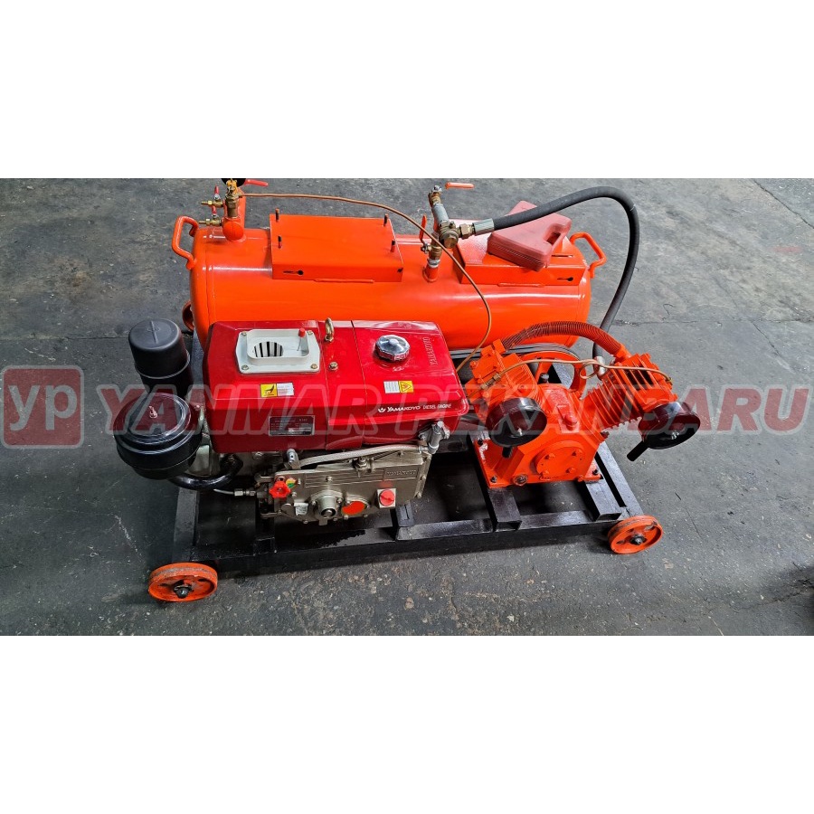 Jual Mesin Kompresor Angin / Air Compressor 3 HP PK Shark Unl Komplit ...