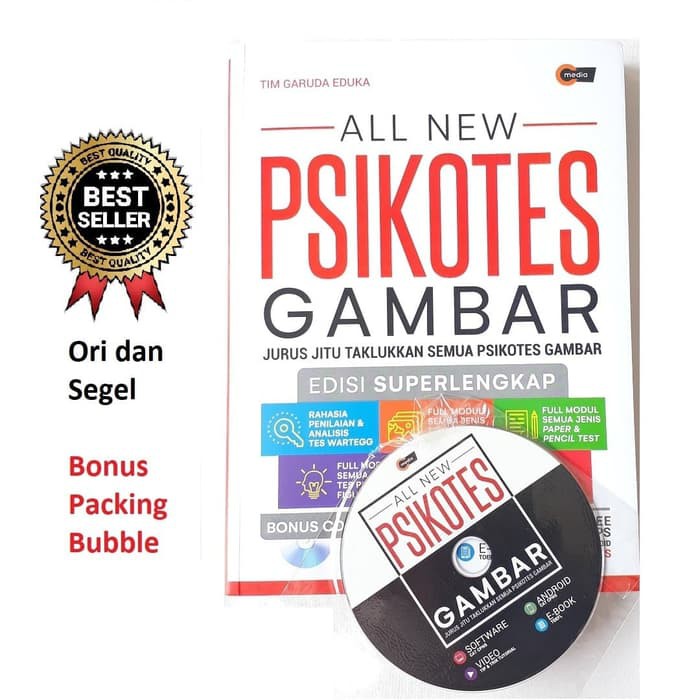 Jual Buku All New Psikotes Gambar Edisi Super Lengkap Psikotest Terbaru