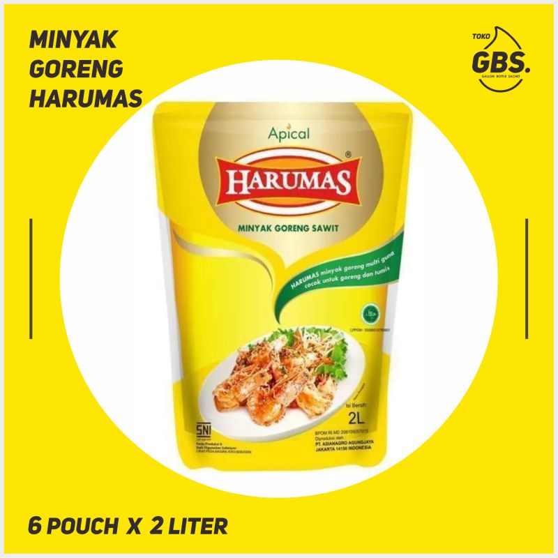 Jual Minyak Goreng Harumas 2 Liter | Shopee Indonesia