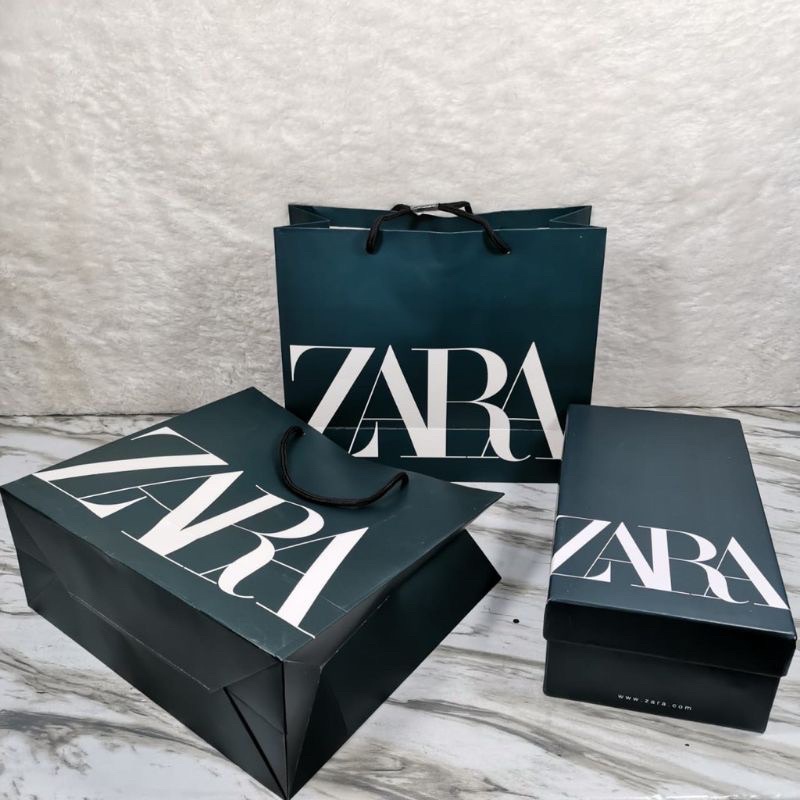 Paper bag zara original new arrivals