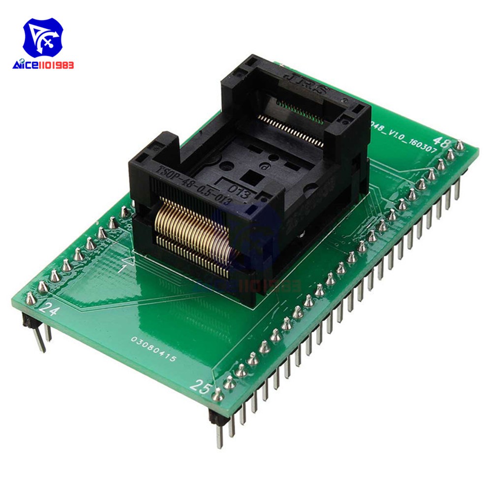 Jual Adapter Jepitan Socket Soket IC Bios Nand Flash TSOP48 TSOP 48 ...
