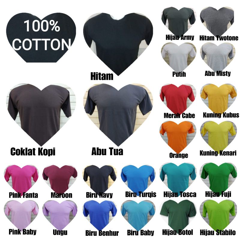 Jual KAOS POLOS PRIA/KAOS POLOS DISTRO TERBARU/KAOS POLOS PRIA MURAH