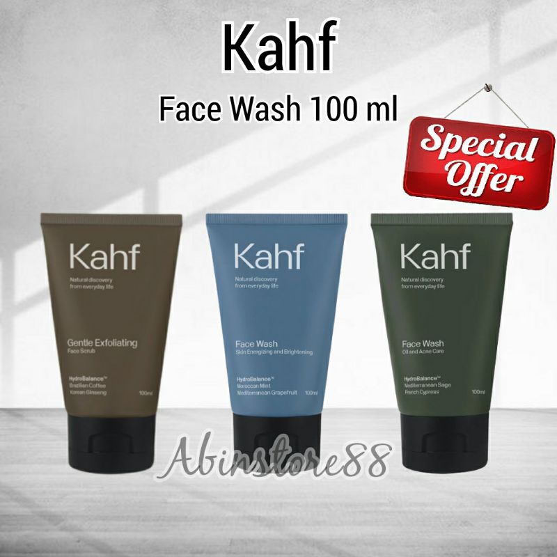 Jual KAHF Face Wash 100 ml Shopee Indonesia