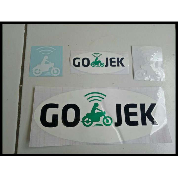 Jual stiker helm gojek Shopee Indonesia