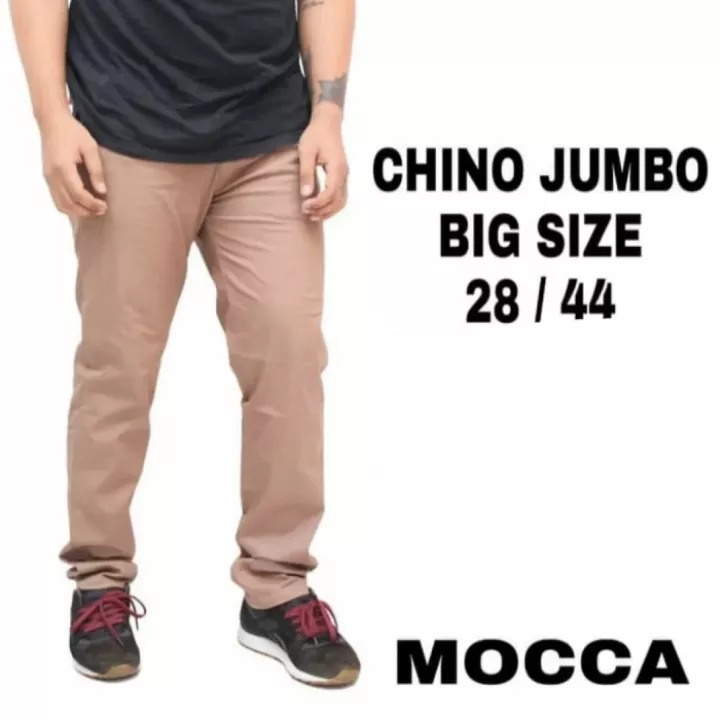 Jual Chinos Jumbi Pria Celana Chinos Ukuran Besar Celana Gendut