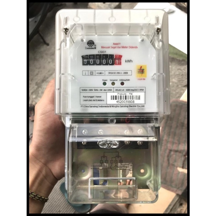 Jual Sinte Kwh Meter Pln P Semi Digital Meteran Listrik Pembanding Kos Shopee Indonesia