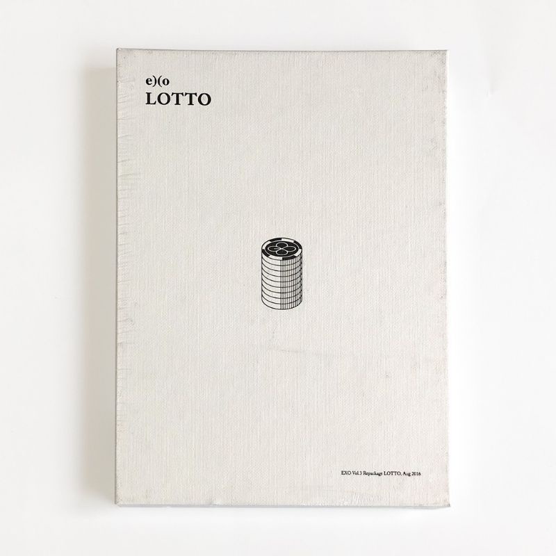 EXO 『LOTTO』EXO直筆サイン EXO 直筆サイン入りアルバム CD