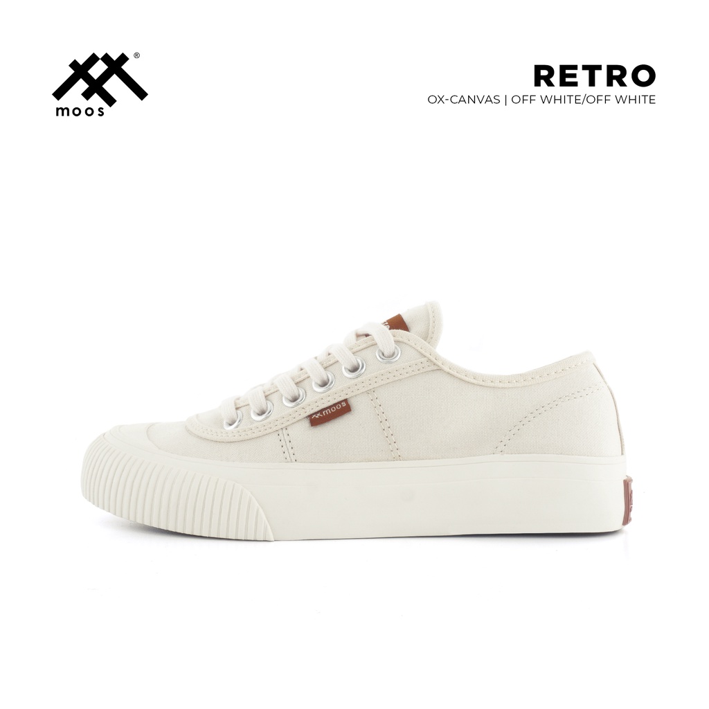 Jual Moos Footwear Ox Retro Off White/Off White | Shopee Indonesia