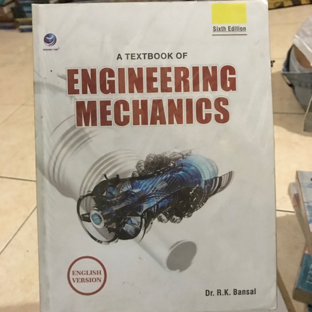 Jual original a textbook of engineering mechanics edisi 16 english