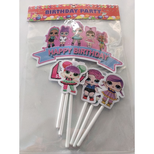 Jual Topper Cake Ultah 1 pack | Shopee Indonesia