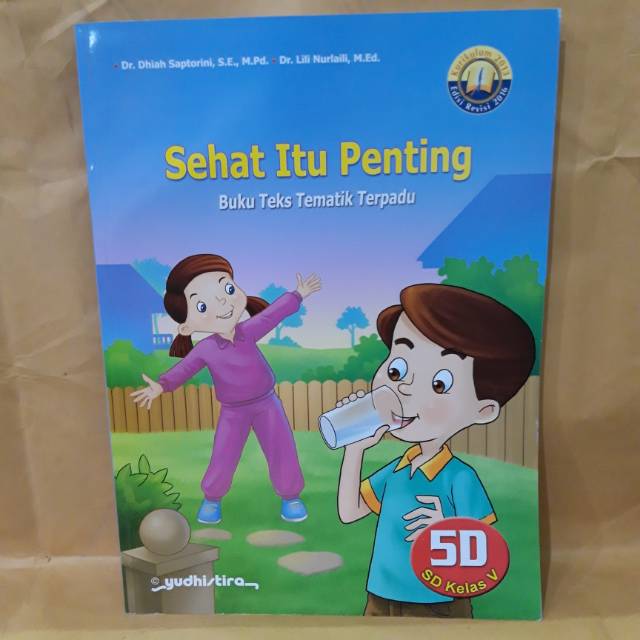 Jual BUKU TEKS TEMATIK TERPADU SEHAT ITU PENTING 5D KELAS V SD | Shopee ...