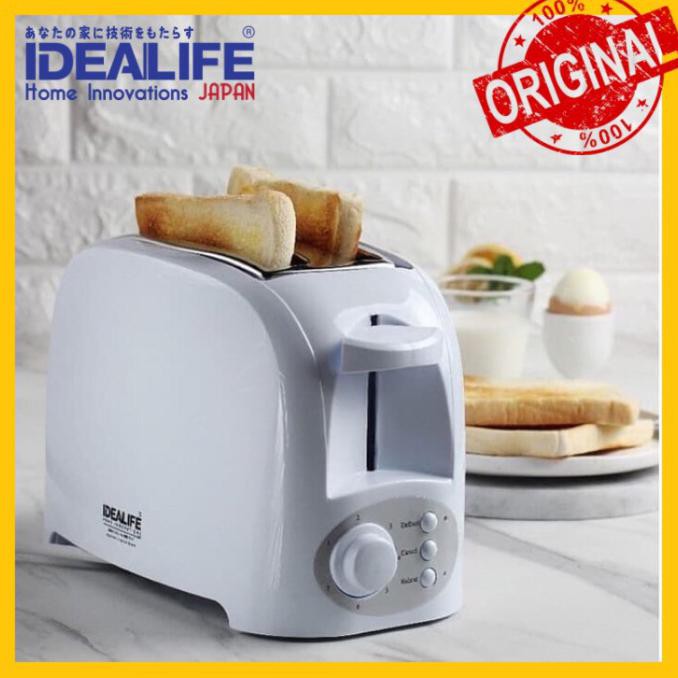 Jual Pemanggang Roti / Toaster Roti 2 Slice Idealife Garansi Resmi 1