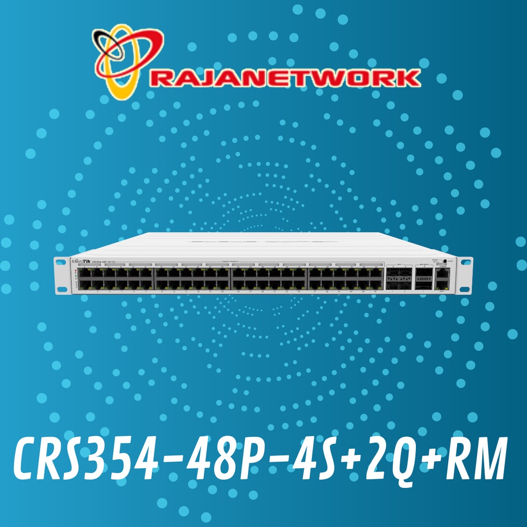 Jual Mikrotik Routerboard CRS354-48P-4S+2Q+RM | Shopee Indonesia