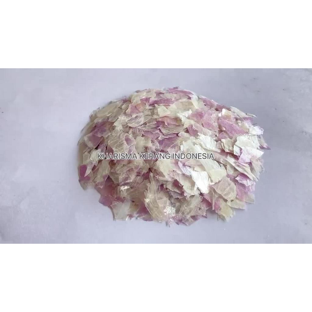 Jual SEA SHELL FLAKES CAPIZ SHELL FLAKES SERPIHAN KERANG CAPIZ SEA ...