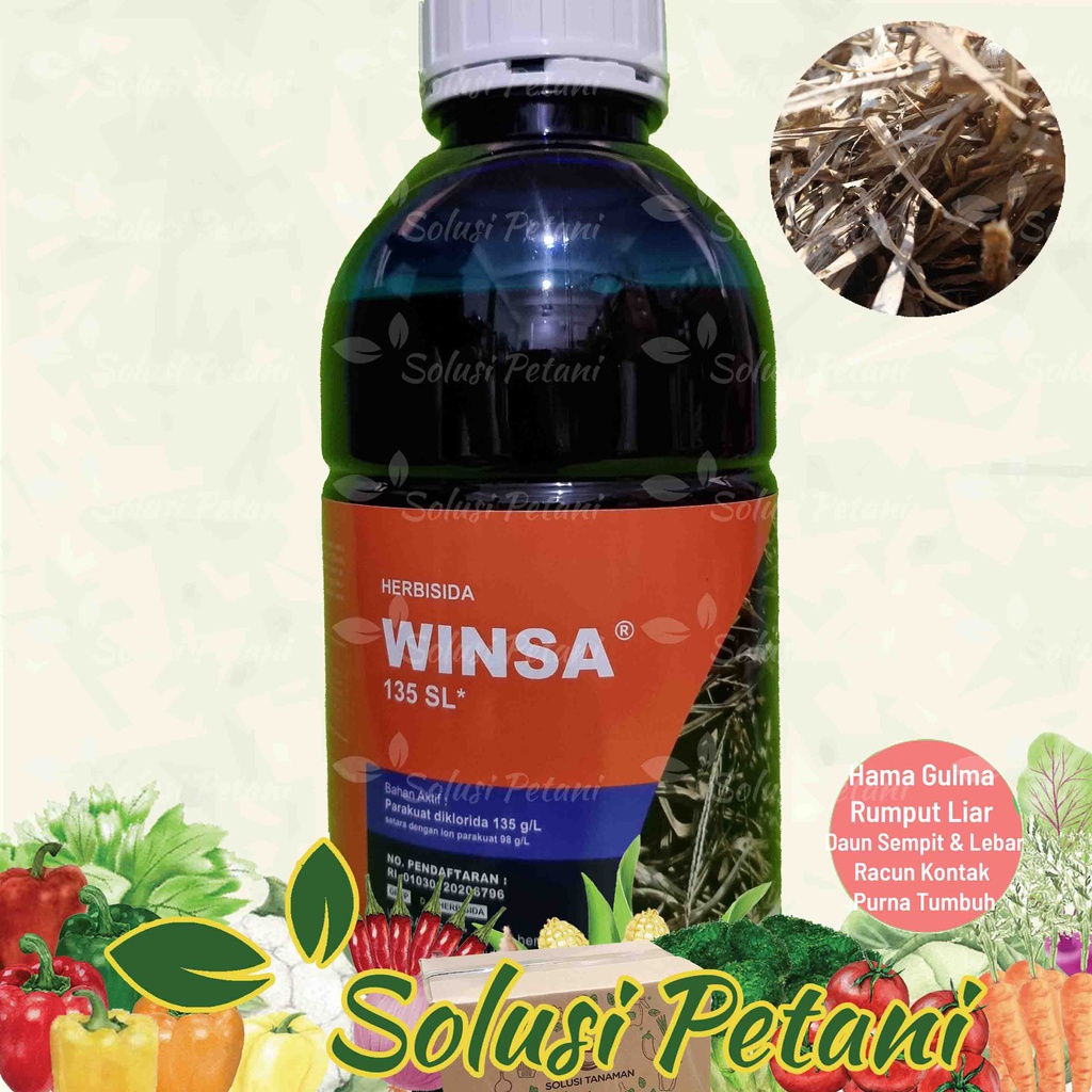 Jual Obat Rumput Winsa 1Ltr Herbisida Pembasmi Aneka Macam Gulma Rumput ...