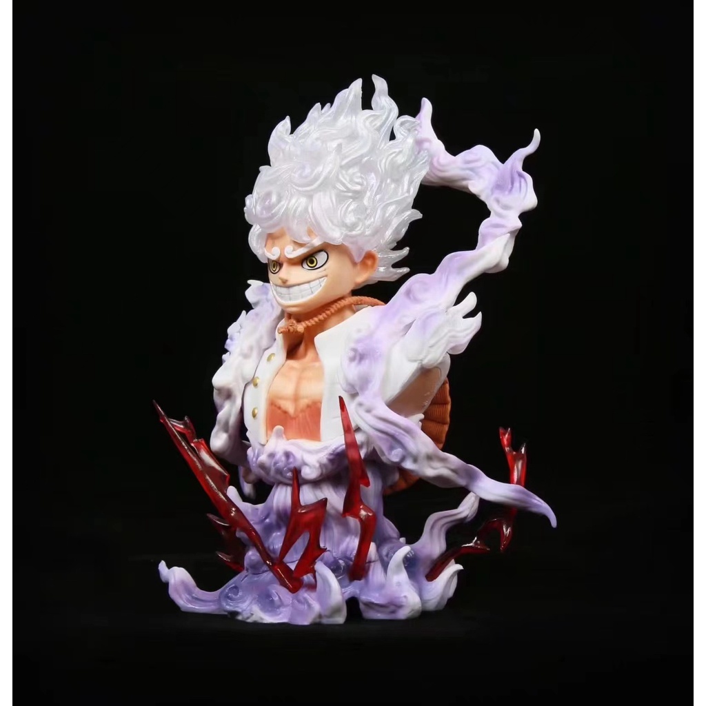 Jual ACTION FIGURE ONE PIECE MONKEY D LUFFY FACE GEAR 5 SUN GOD STATUE ...