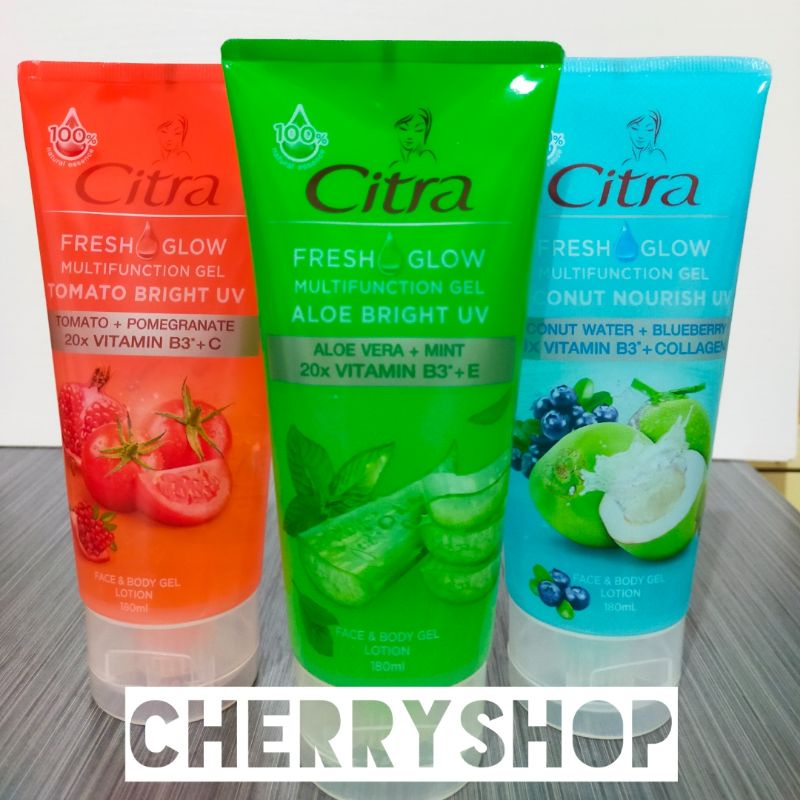 Jual Citra Aloe Vera Gel 180 Ml Citra Multifunction Gel 180 Ml Shopee Indonesia 0011