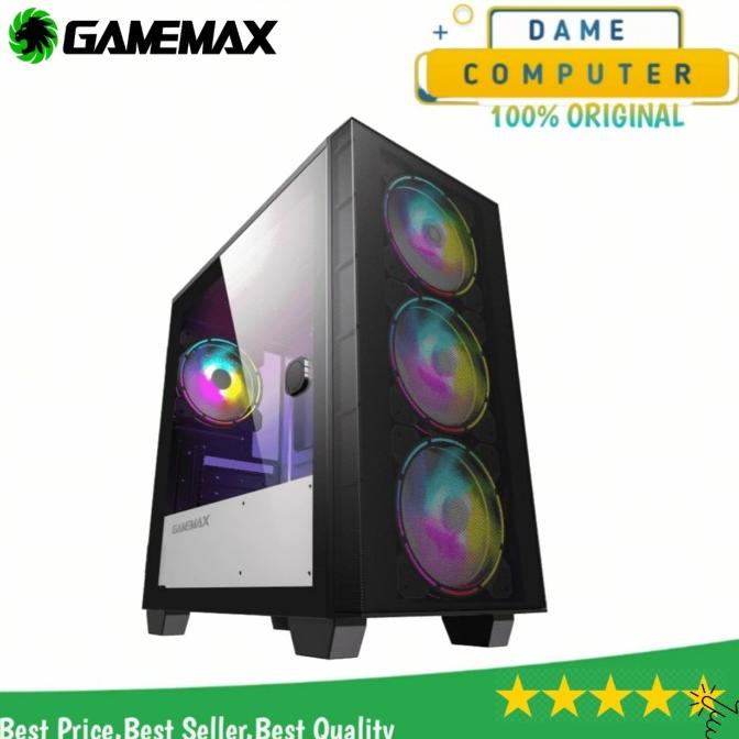 Jual Gamemax Aero Mini Frgb Micro Atx Gaming Pc Case Dfg E Shopee