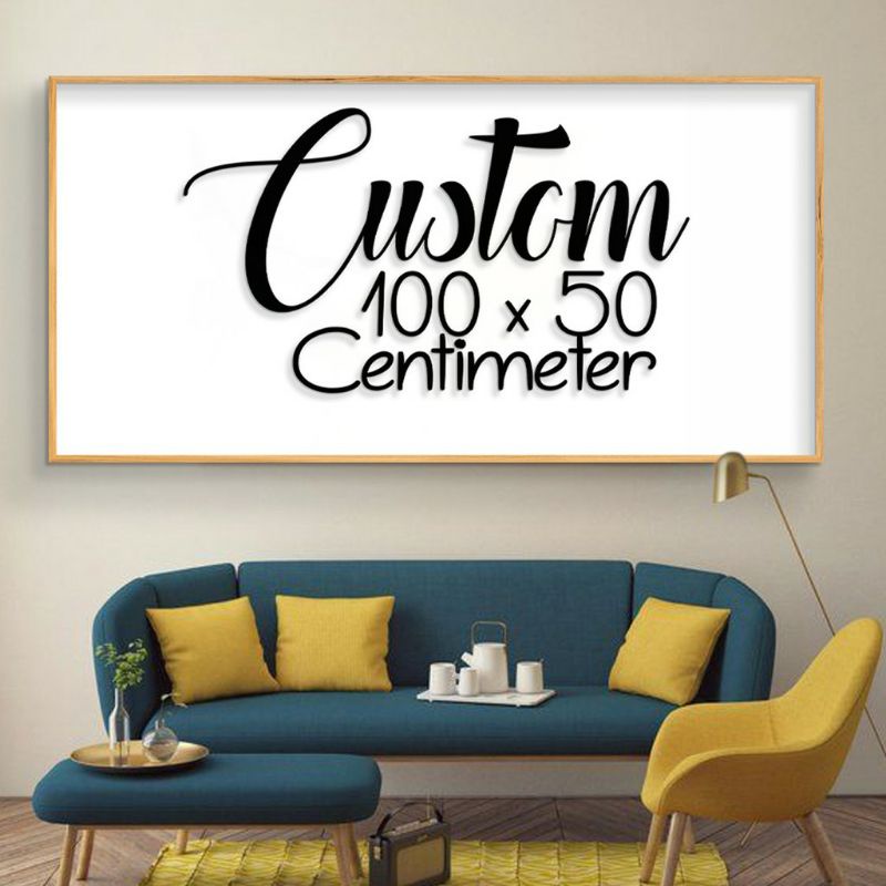 Jual Hiasan Dinding Custom Ukuran X Cm Hiasan Dinding Rohani Poster