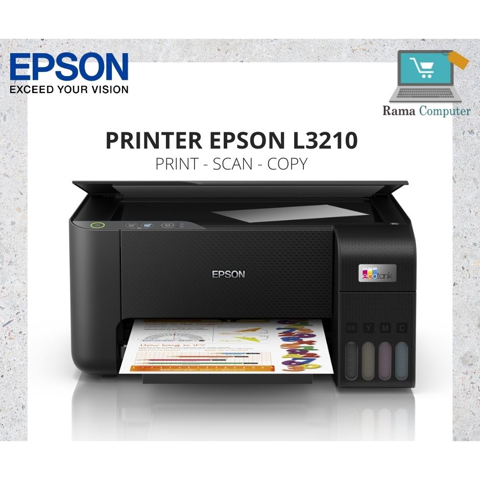Jual Printer Epson L3210 L 3210 Ecotank Print Scan Copy Shopee Indonesia 3813