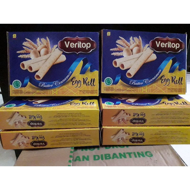Jual Veritop Egg Roll Box isi 24pcs Shopee Indonesia