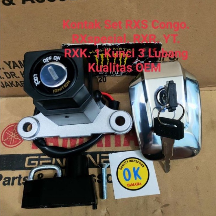 Jual Kunci Kontak Set RXS RXspesial RX-R RXK 1 Kunci 3 Lubang. OEM ...