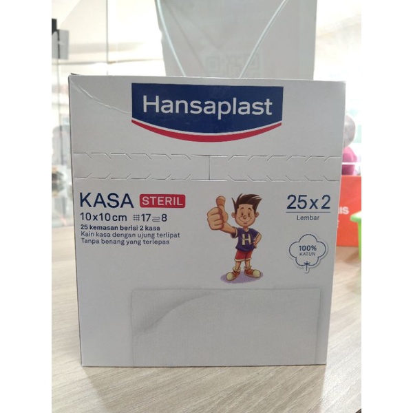 Jual Hansaplast Kasa Steril 10x10cm Isi 2lembar Shopee Indonesia