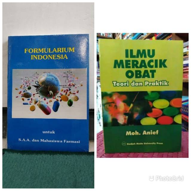 Jual Buku Formularium Indonesia Dan Ilmu Meracik Obat | Shopee Indonesia