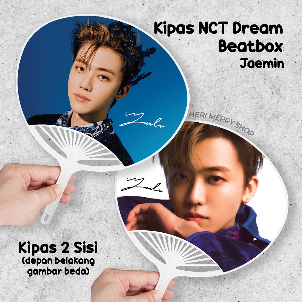 Jual Kipas NCT Dream Beatbox - Merchandise KPOP Hand fan Unofficial ...