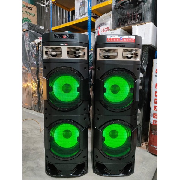 Jual Speaker Aktif Bluetooth POLYTRON PAS 10D28 Karaoke Bluetooth ...