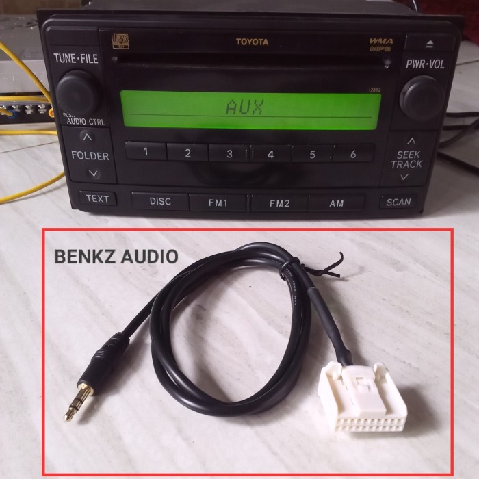 Jual Kabel Aux Headunit Kijang Innova Soket Kabel Aux Tape Toyota