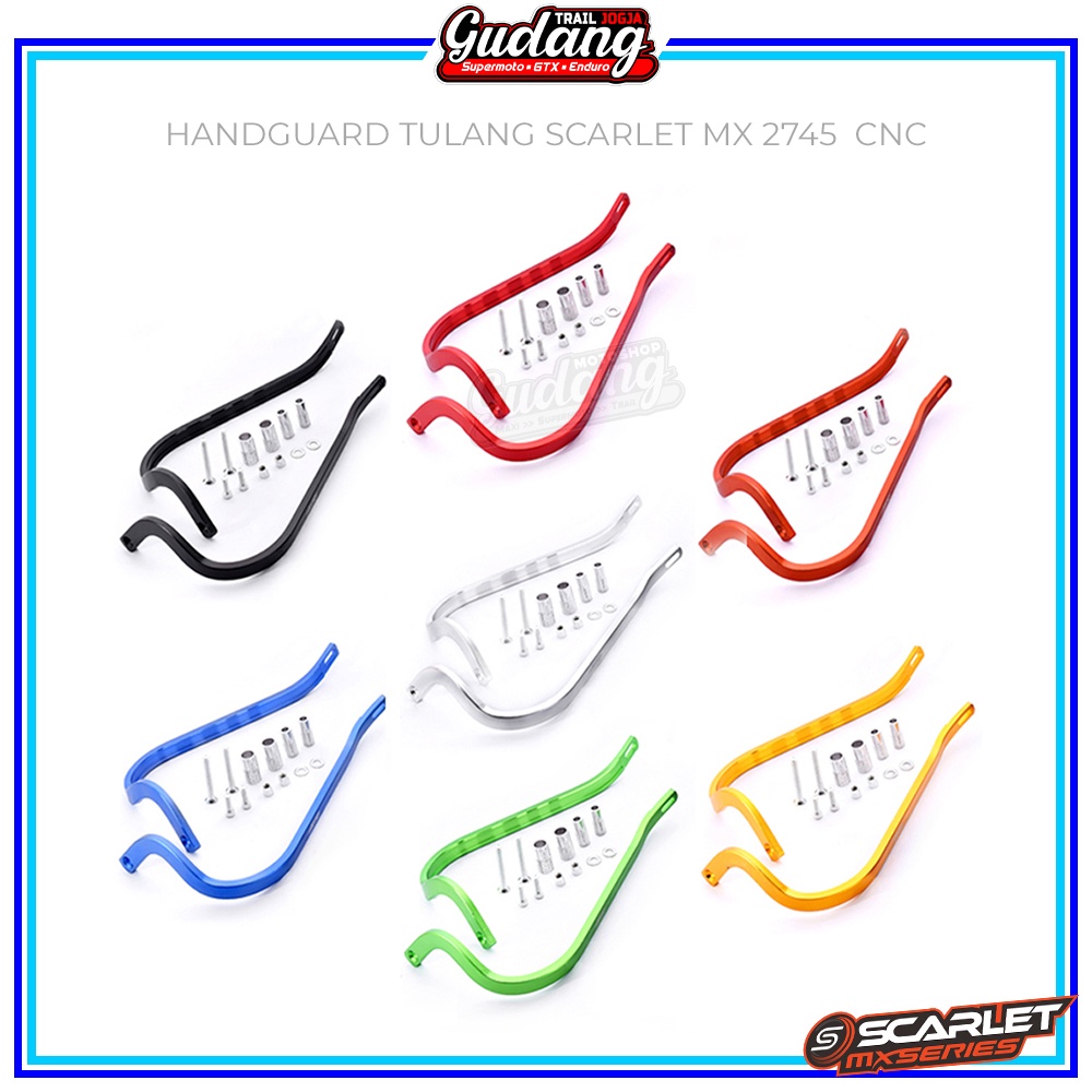 Jual Handguard Tulang Pelindung Tangan Scarlet Cnc Protaper