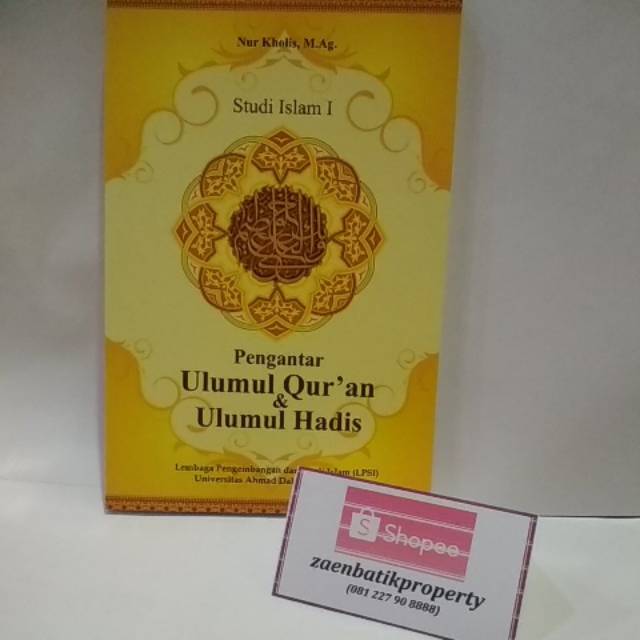 Jual Pengantar Ulumul Qur'an Dan Ulumul Hadis | Shopee Indonesia