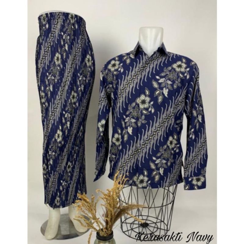 Jual Batik Couple/Baju Batik Couple/Batik Set/Rok Set/ Batik Lengan ...