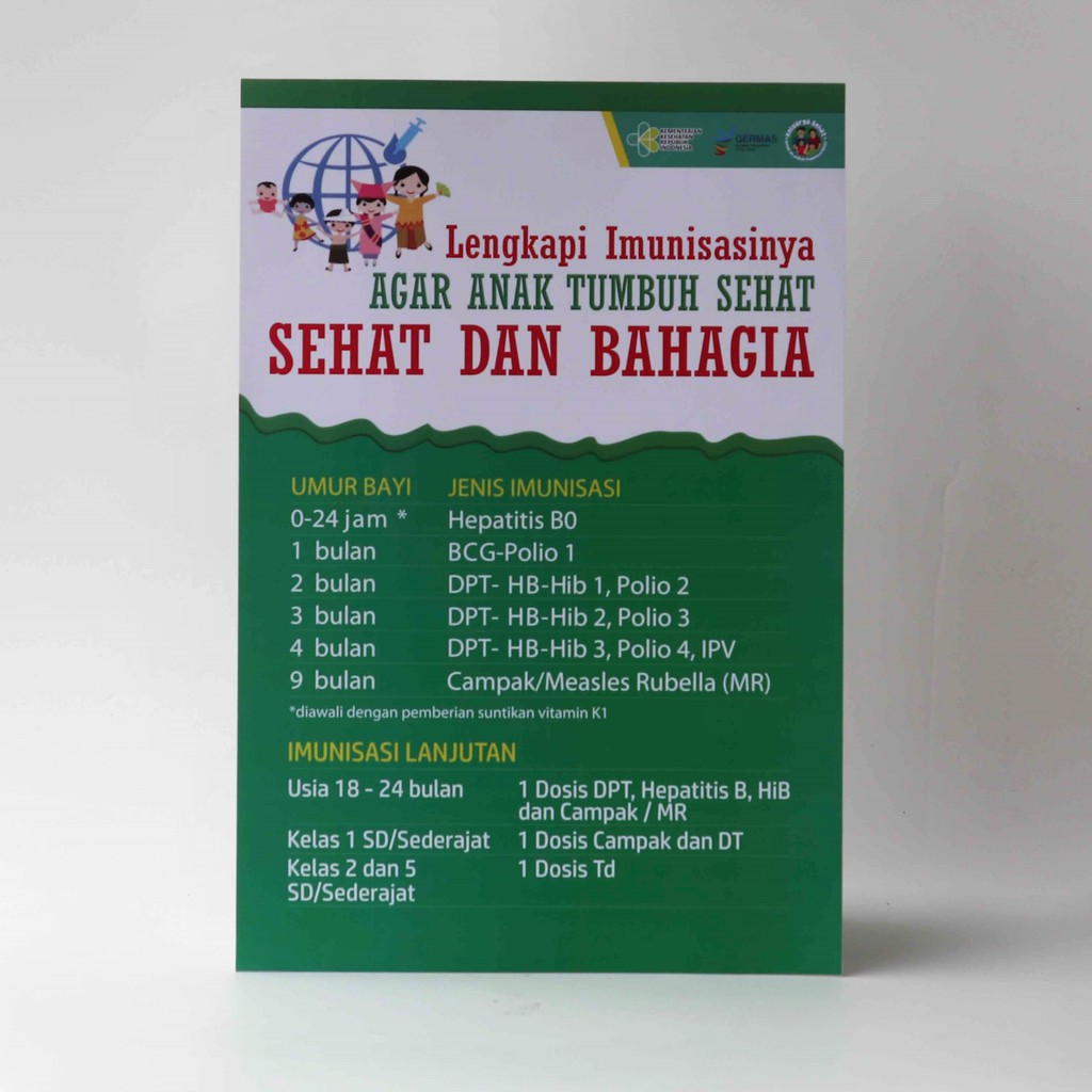 Jual Poster Imunisasi - Baru, Poster Edukasi Imunisasi | Shopee Indonesia