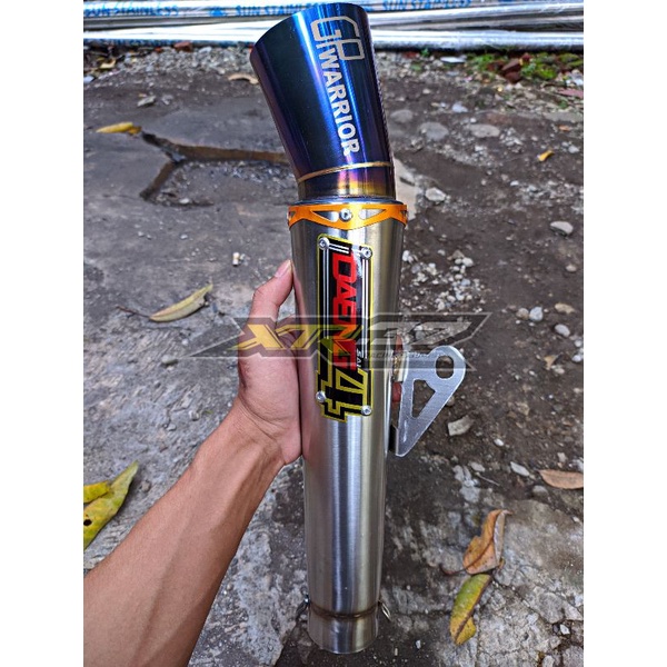 Jual Canister Conical Daeng Sai4 Exhaust Pipe For All Motorcycle in51mm ...