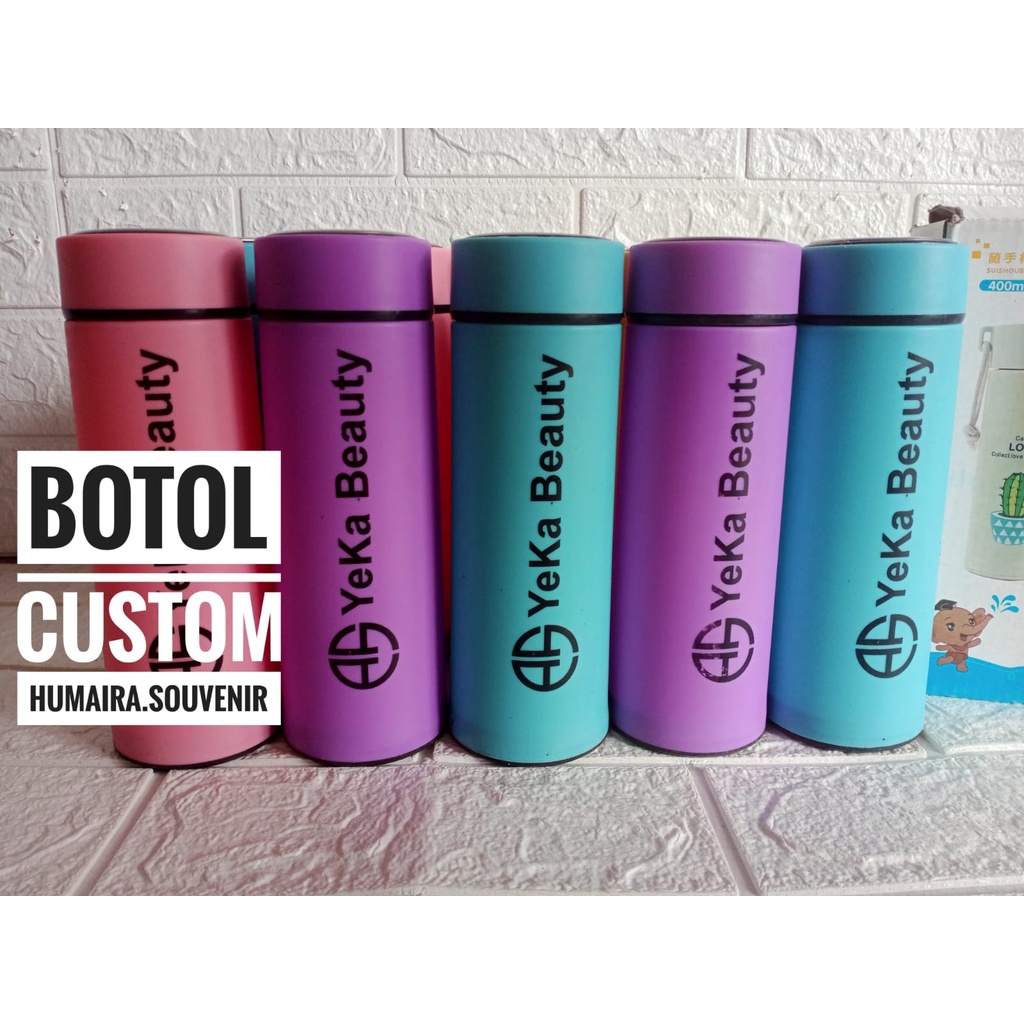 Jual botol ms glow botol tumbler custom | Shopee Indonesia