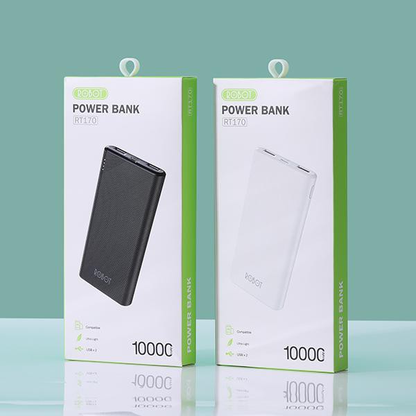 Jual Power Bank ROBOT RT170 | 10000mAh Dual Input & Output Anti-Slip ...