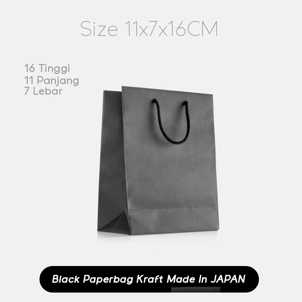 Jual Paper Bag Hitam Mini X X Cm Paper Bag Kado Mini Souvenir Wedding Packing Olshop