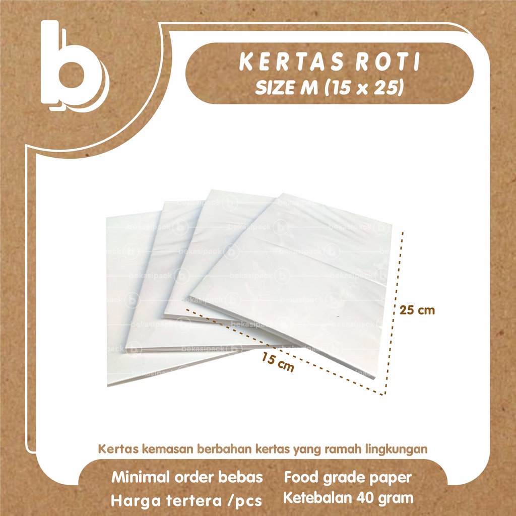 Jual Kertas Roti M I KRM00284 | Shopee Indonesia