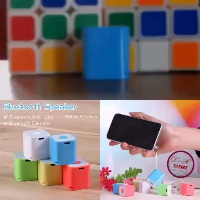 Jual Mini Speaker With Bluetooth / SmartBox Yellow Green Pink | Shopee ...