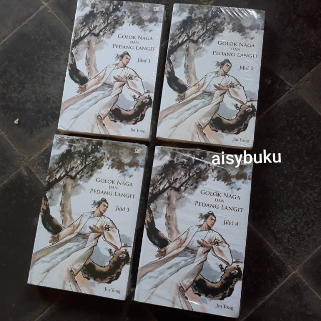 Jual Buku Golok Naga Dan Pedang Langit 1 2 3 4 Ecer Satuan Shopee