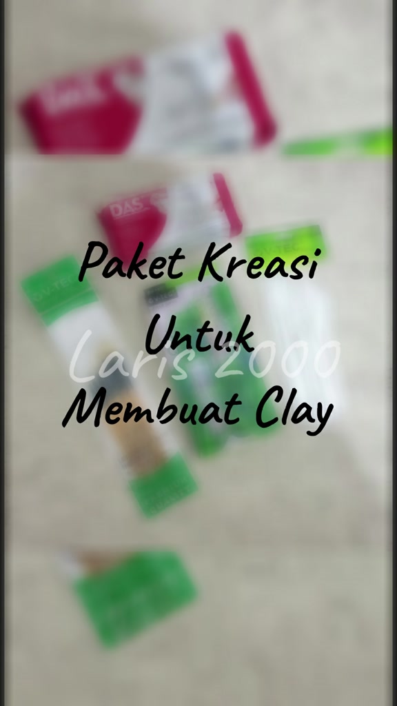 Jual Paket DAS / JOVI Clay Air Dry Modelling / Tanah Liat / Sculpting ...