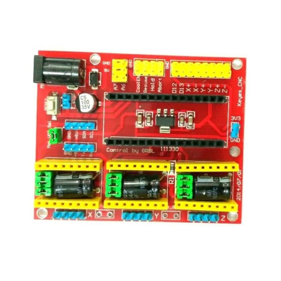 Jual Arduino CNC shield v4 Engraving driver expansion board CNC Shield ...