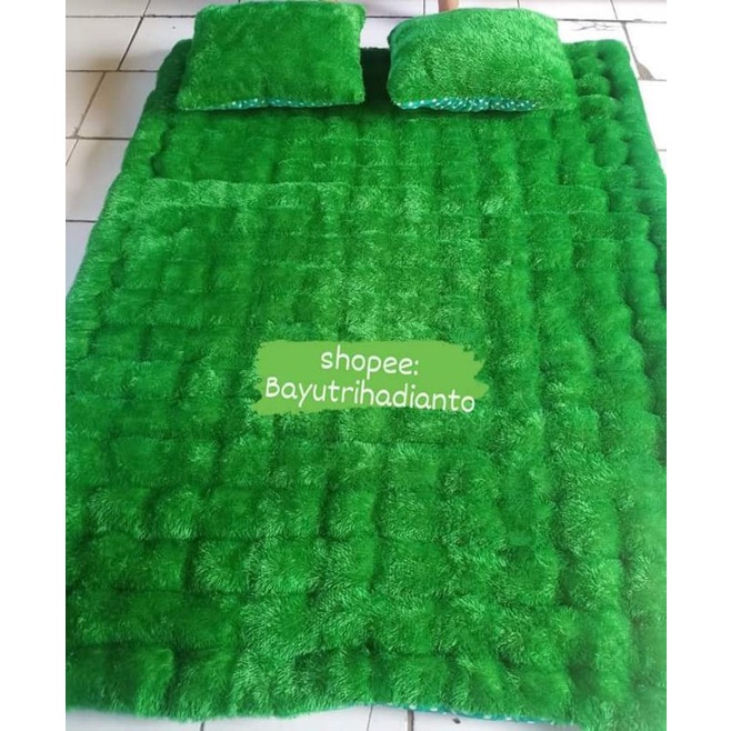 Jual kasur bulu rasfur viral Jumbo Free 2 bantal | Shopee Indonesia