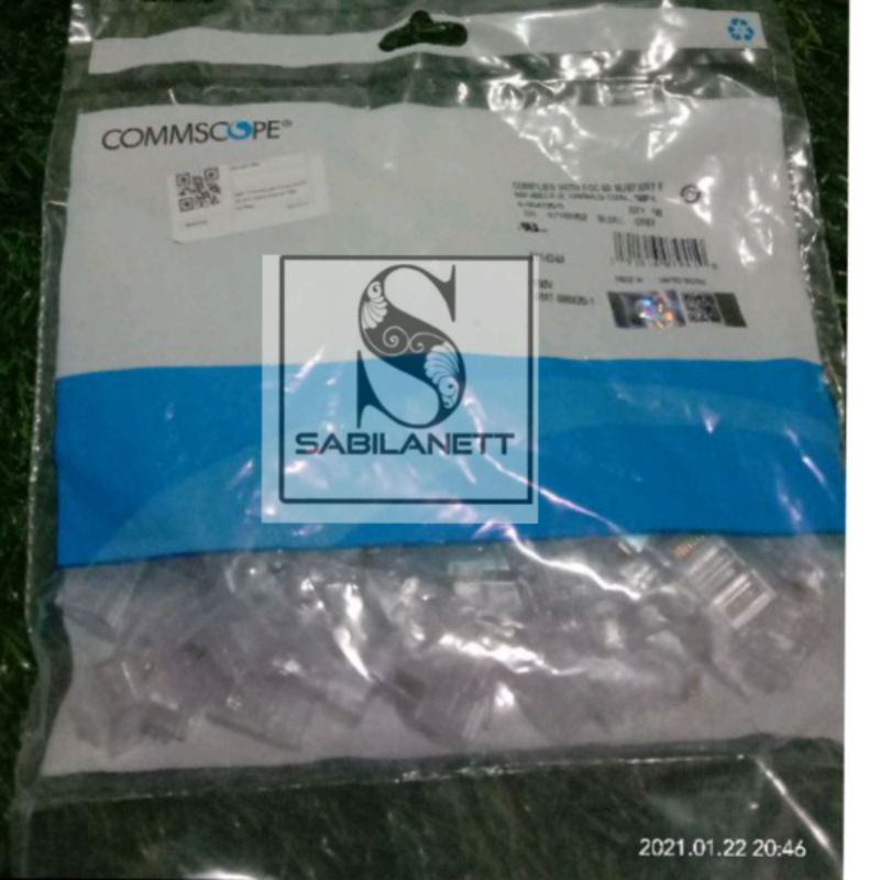 Jual Konektor RJ45 Commscope isi 50 Pcs | Shopee Indonesia